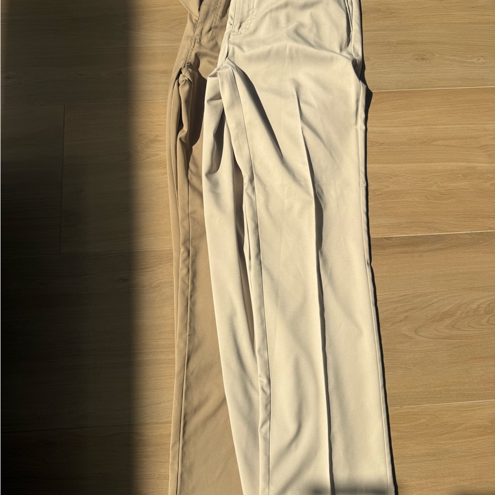 Roundtree & Yorke Men's Khaki and Cream Chinos